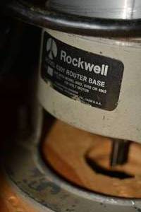 lot 486 image: Rockwall Router - Mounted - Bring Tools to Remove Model 6302