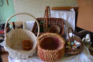 lot 498 image: Wicker Baskets as shown