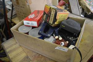 lot 519 image: Hardware Screws, Fuel Pump, Car Manuals and More