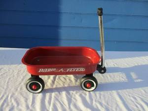lot 50 image: Small -RADIO FLYER WAGON