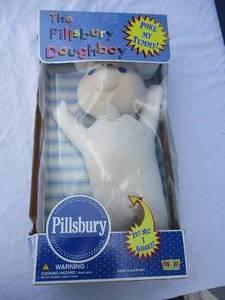 lot 36 image: 18- The Pillsbury Doughboy Doll, Item # 41500- In The Original Box.