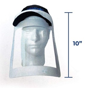 lot 53 image: 2-NEW-Case of 500 PCS per case - Face Shields Bulk Face Masks Disposable, provides full face coverage, Note 2-X Money