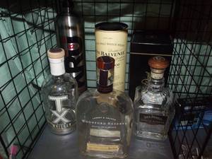lot 82 image: Generous Lot of Collectable Empty Liquor Bottles
