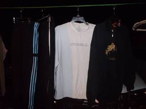 lot 100 image: Womens Jogging Pants And Tops in style and color as shown