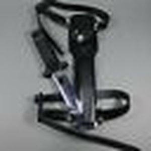 lot 11 image: Wenoka # 8531-Blackie Collins- Stainless Steel Subba Dive Knife With Sheath And Leg Straps
