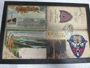lot 24 image: Lot-Vintage Souvenir Photo Card Folders-Carlsbad Caverns-Lake Winnepesaukee-Toronto-1940s National Life Receipt Book And....