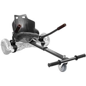 lot 27 image: UNUSED-MINGTO- Blue With Black Seat-Hoverboard Seat Attachment-Turns A Hoverboard Into A Sit Down 3-Wheel Go Cart