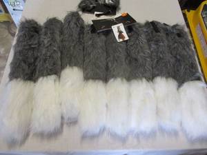 lot 50 image: Lot Of 8- Halloween Wolf Tails, Start Your Own Wolf Pack