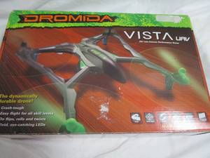 lot 103 image: DROMIDA VISTA Drone- Quadcopter- Working Condition Unknown-No Battery