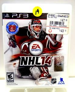 lot 19 image: PLAY STATION 3 - NHL 14 GAME