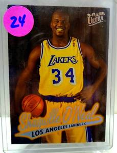 lot 24 image: Shaquille ONeal 96-97 Fleer Ultra #55 Card NM