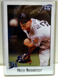 lot 55 image: AUTOGRAPHED PHOTO - TAMPA BAY NICK BIERBRODT HAND SIGNED 5 X 7 PUBLICITY PHOTO