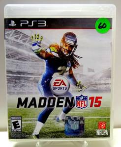 lot 60 image: PLAY STATION 3 MADDEN 15 - NFL GAME
