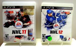 lot 61 image: PLAYSTATION 3 - NHL 11 & 12 GAME LOT