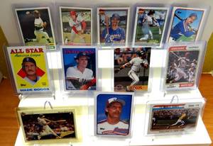 lot 66 image: ASSORTED BASEBALL ALL STAR LOT AS SHOWN