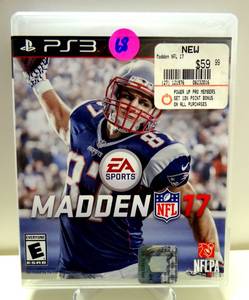 lot 68 image: PLAYSTATION 3 - MADDEN 17 NFL GAME