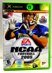 lot 73 image: XBOX EA SPORTS NCAA FOOTBALL 2005 GAME
