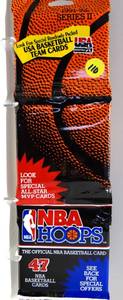 lot 110 image: 1991-92 NBA Hoops Sealed Rack Pack Series 2 Basketball 47 Cards - DREAM TEAMJORDAN $$