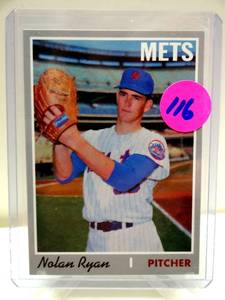 lot 116 image: NOLAN RYAN 2010 Topps Cards Your Mom Threw Out #CMT135