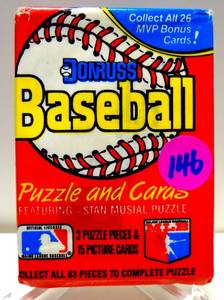 lot 146 image: 1988 Donruss Baseball Sealed Unopened Wax Pack