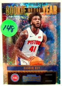 lot 148 image: ROOKIE - SADDIQ BEY - Pistons ROOKIE OF THE YEAR SP 2020-21 Contenders RC $$