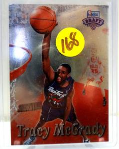 lot 168 image: ROOKIE CARD - Tracy McGrady 1997-98 Stadium Club #217 RC