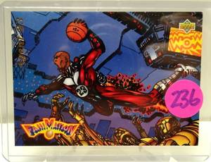 lot 236 image: 1992-93 Upper Deck #506 Michael Jordan Agent 23