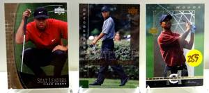 lot 259 image: TIGER WOODS CARD LOT - VALUES RISING