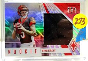 lot 273 image: LIMITED ROOKIE PATCH 100 - 2019 Phoenix Ryan Finley Rookie Logo Patch 96100 $$