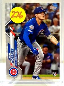 lot 276 image: ROOKIE CARD - CHICAGO CUBS NICO HOENER U-251