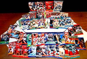 lot 305 image: PRO SET CARD LOT - 74 STAR CARDS