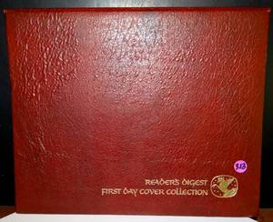 lot 313 image: BIG $ ITEM - AMAZING COLLECTION - Readers Digest First Day Cover Collection $$$
