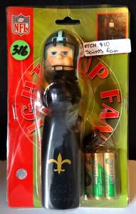 lot 316 image: SC SPORTS - NEW ORLEANS SAINTS LIGHT UP PORTABLE FAN - NIP