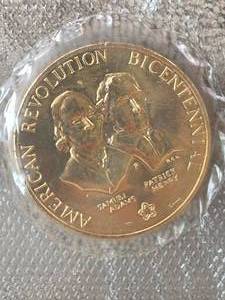 lot 26 image: American Revolution Bicentennial Coin
