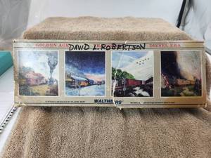 lot 70 image: A.T. & S. F. train engine and box