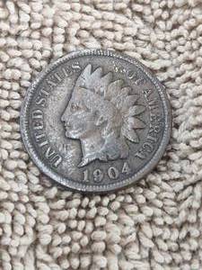 lot 47 image: 1904 Indian head cent