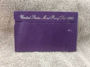 lot 54 image: 1992 United States Mint Proof Set