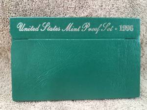 lot 56 image: 1996 United States Mint Proof Set