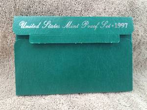 lot 58 image: 1997 United States Mint Proof Set
