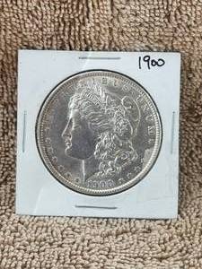 lot 68 image: 1900 Morgan Silver dollar