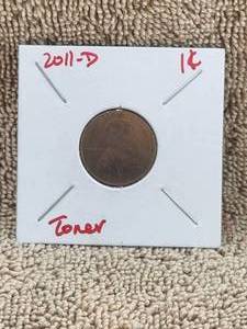 lot 76 image: 2011-D, check out toner