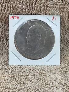 lot 89 image: 1976 - 1776-1976 Eisenhower dollar