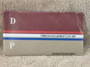 lot 107 image: 1984 Uncirculated Coin Set - United States Mint
