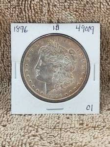 lot 115 image: 1896 Morgan Silver Dollar