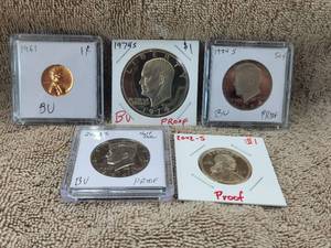 lot 118 image: Selection of Proof quality coins