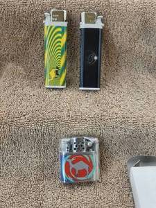 lot 135 image: Selection of Camel Cigarette lighters
