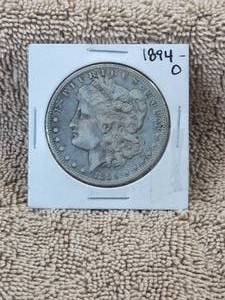 lot 140 image: 1894-O Morgan Silver dollar