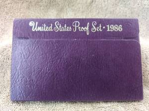 lot 154 image: 1986 United States Proof Set