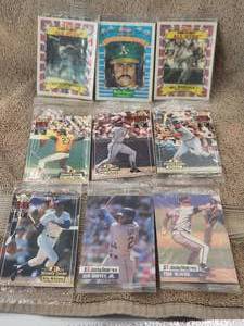 lot 166 image: Selection of Jimmy Dean and Post promotional baseball cards