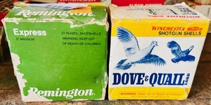 lot 138 image: Two Boxes of Remington and Winchester 20Ga. Shotgun Shells